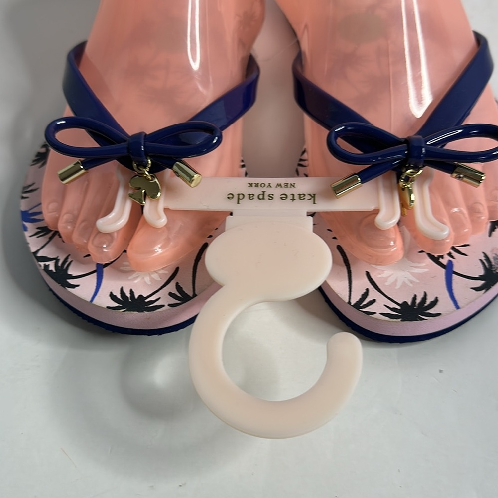 New Kate Spade Nova ♠️ Floral Flip Flops - Picture 4 of 10